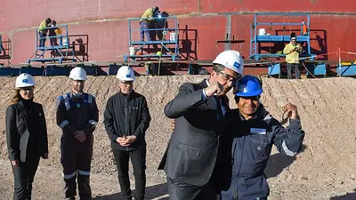 En Neuquén, Massa defendió la "transversalidad" nacional: "Nos une YPF" En Neuquén, Massa defendió la "transversalidad" nacional: "Nos une YPF"