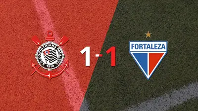 Corinthians no pasó del empate en la ida ante Fortaleza Corinthians no pasó del empate en la ida ante Fortaleza