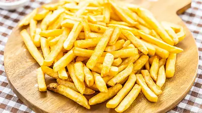 Papas fritas sin aceite Papas fritas sin aceite