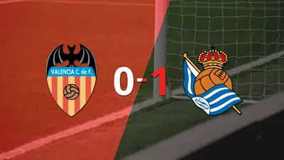 Real Sociedad derrotó con lo justo a Valencia en su casa Real Sociedad derrotó con lo justo a Valencia en su casa