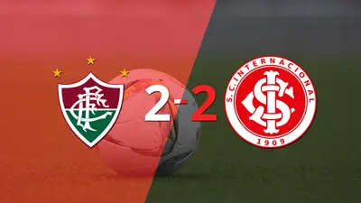Internacional empató ante Fluminense en el partido de ida Internacional empató ante Fluminense en el partido de ida