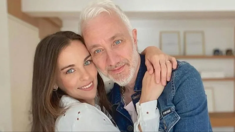 Andy y su esposa