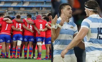 Los Pumas: Chile calentó la previa del partido del Mundial de Rugby | Mundial de rugby 2023
