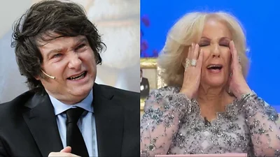 Javier Milei. Mirtha Legrand Javier Milei. Mirtha Legrand