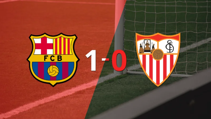 Barcelona aprovechó su localía y venció a Sevilla