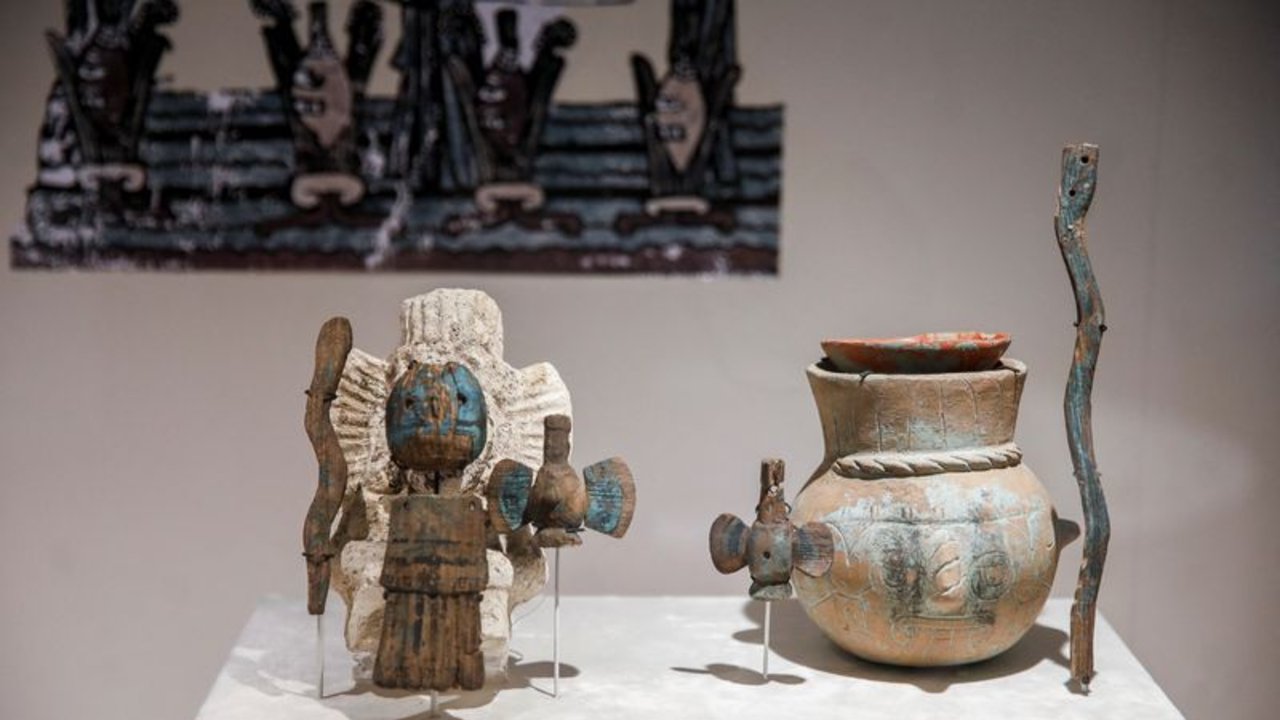 Exhibición en México muestra por primera vez raras ofrendas aztecas