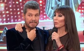 Inesperado acercamiento entre Tinelli y Moria Casán: "Metí mano" | Televisión 