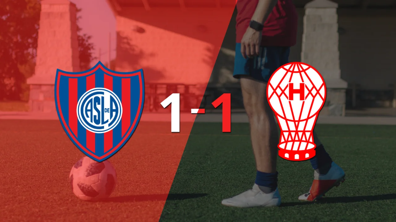 San Lorenzo y Huracán finalizaron el clásico de barrio con un empate por 1