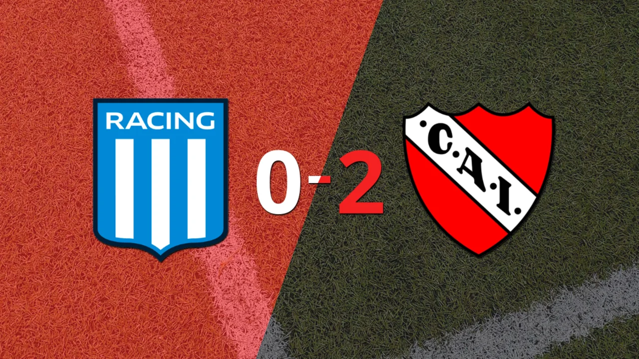 Independiente vence a Racing Club 2-0 en el clásico de Avellaneda