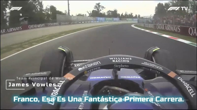 Franco Colapinto, Fórmula 1, Williams, F1, automovilismo, deportes