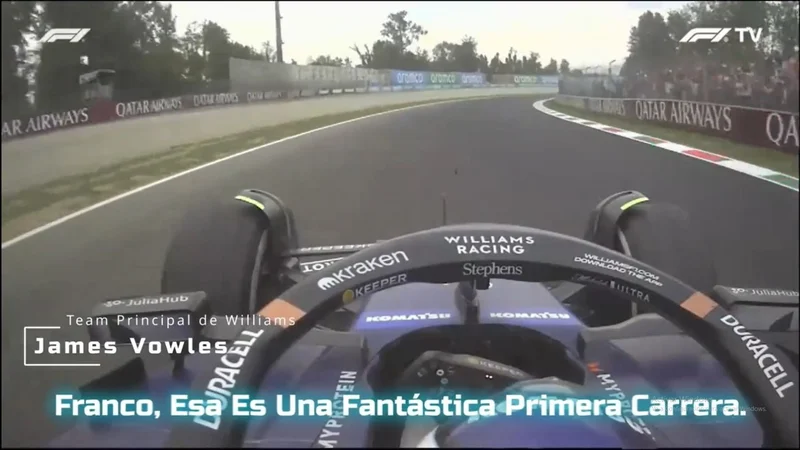 Franco Colapinto, Fórmula 1, Williams, F1, automovilismo, deportes