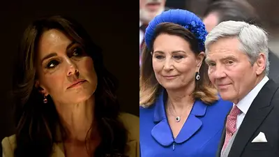 Kate Middleton y sus padres Kate Middleton y sus padres