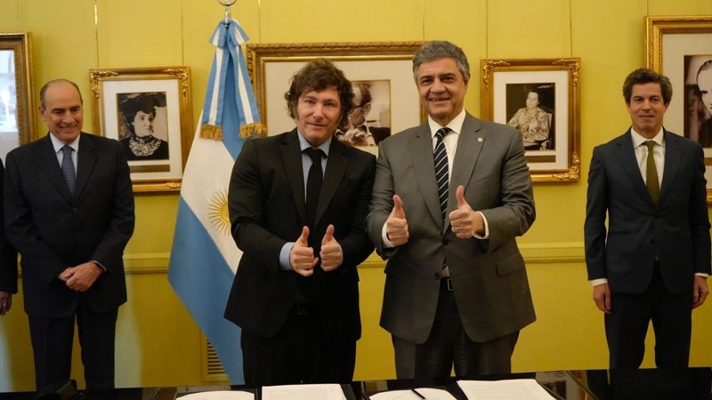 Jorge Macri Javier Milei
