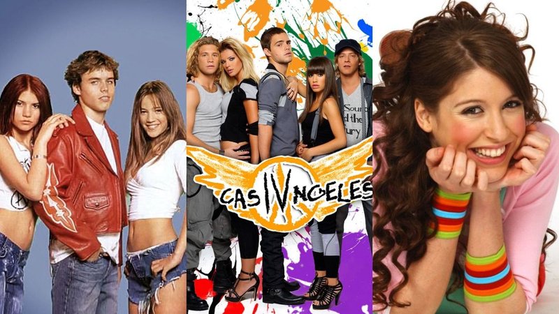 Afiches de Rebelde Way, Casi Ángeles y Floricienta