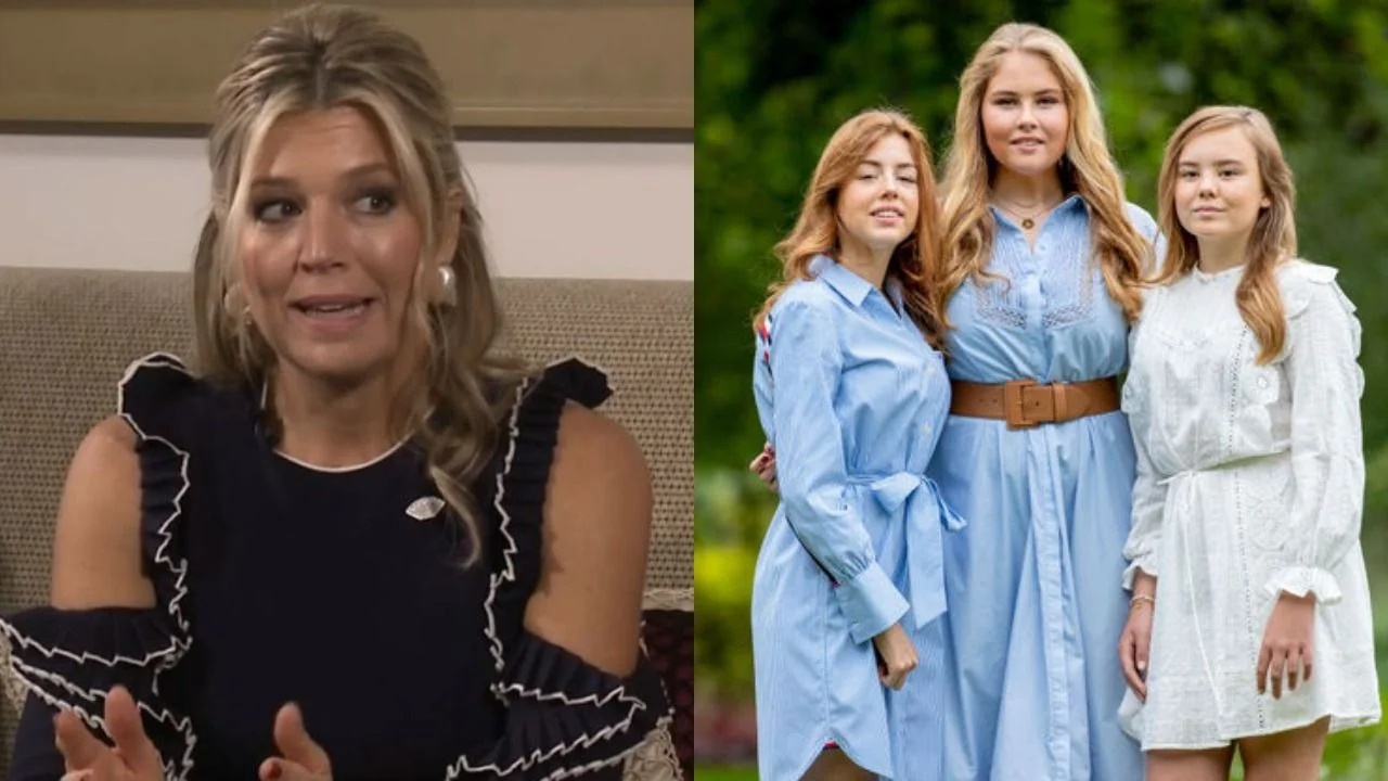 Máxima Zorreguieta y sus tres hijas: Alexia, Amalia y Ariane