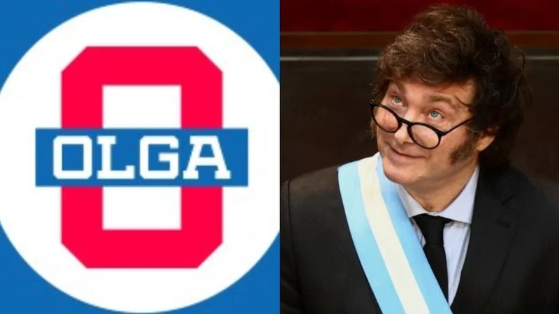 Olga. Javier Milei.