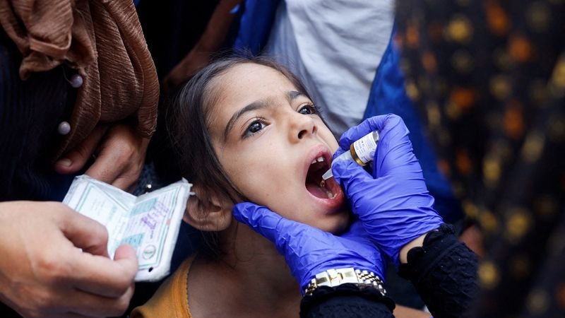 Inicia la segunda fase de la campaña contra la polio en Gaza mientras la guerra sigue en otras zonas