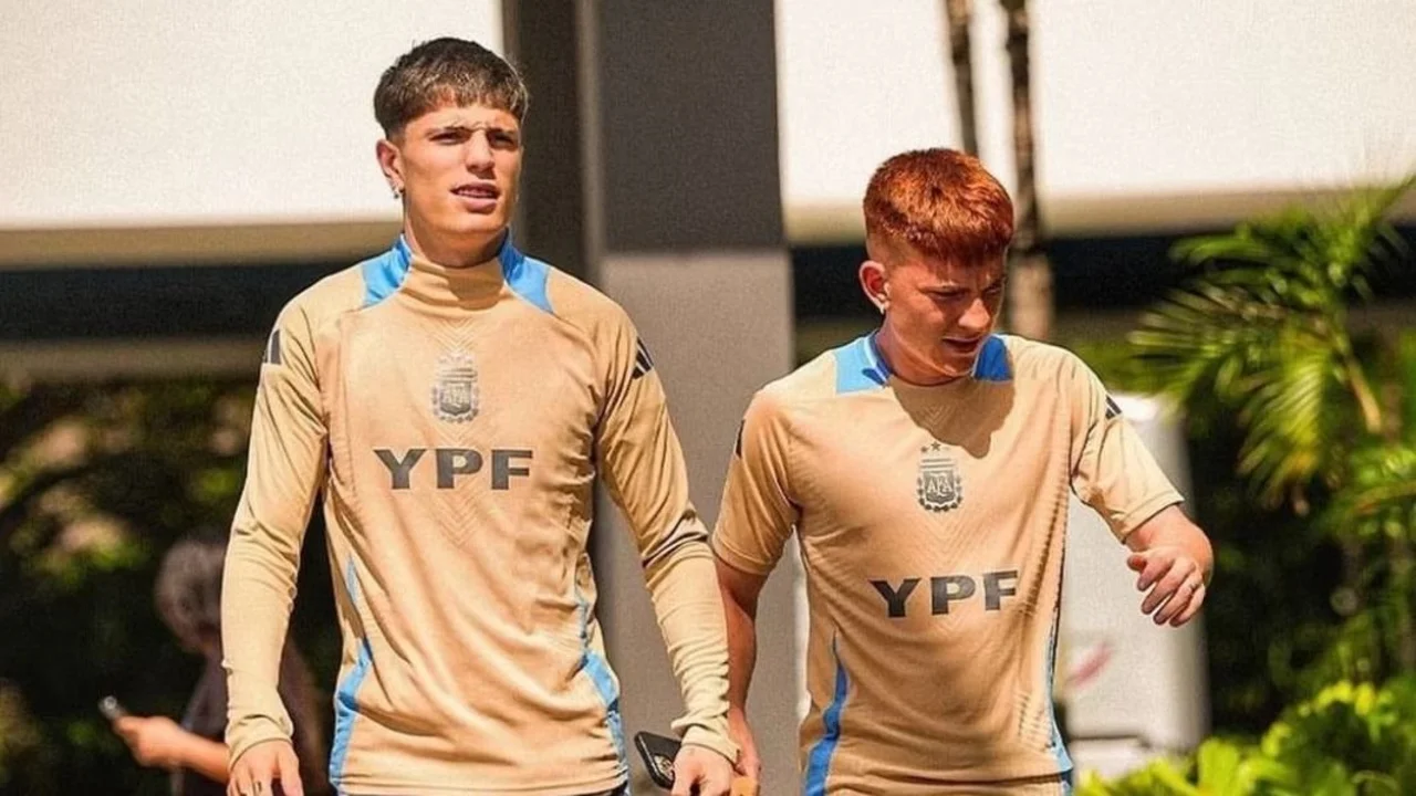 Selección Argentina, Valentín Colo Barco, Alejandro Garnacho, Chile.