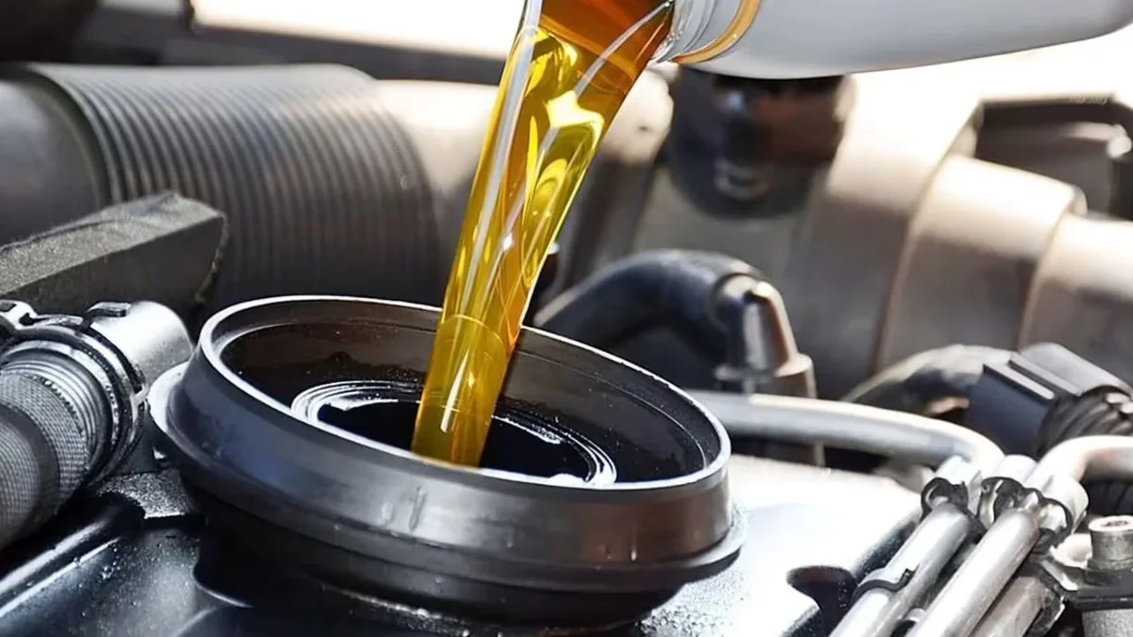 Aceite para autos.