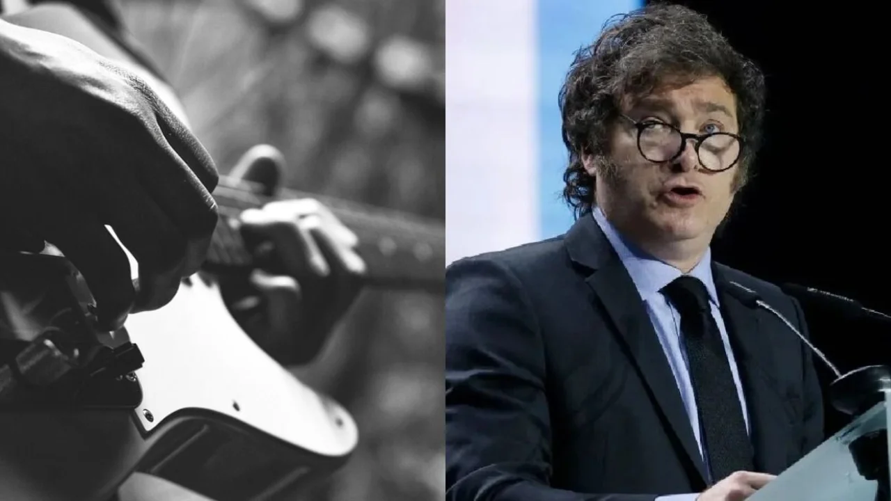 Luciano Napolitano hijo de Pappo contra Milei