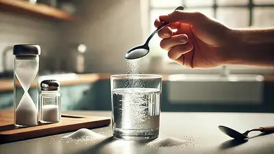 Agua con sal. Agua con sal.