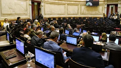 Unión por la Patria sesionó en minoría y cargó contra la oposición "dialoguista": "Especulan" Unión por la Patria sesionó en minoría y cargó contra la oposición "dialoguista": "Especulan"
