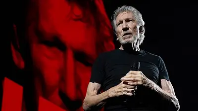 Fotografía del cantante Roger Waters Fotografía del cantante Roger Waters