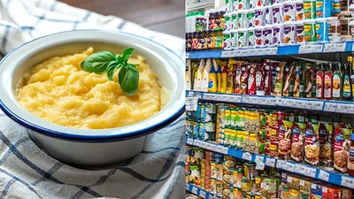 Polenta. Polenta.
