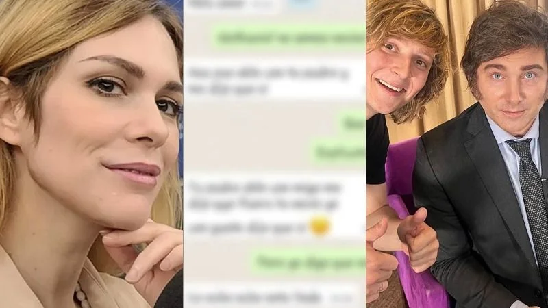 Chats de Lilia Lemoine sobre Javier Milei Iñaki Gutiérrez Jorge Rial en C5N