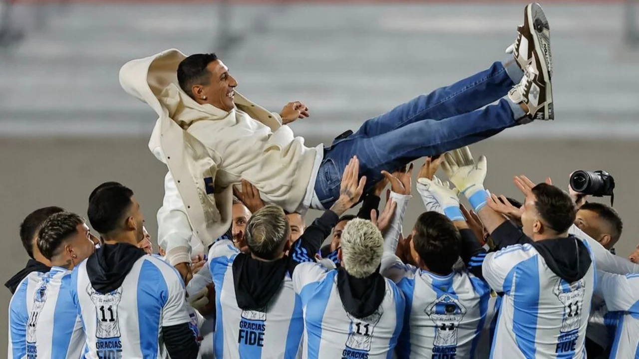 Selección Argentina Ángel Di María