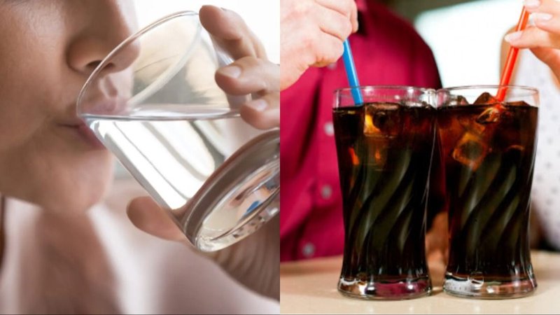 Gaseosa jugos agua consejos de salud