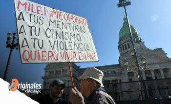 El miércoles, con los jubilados: se espera una masiva protesta frente al Congreso | Congreso