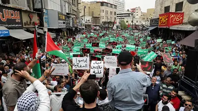 Los islamistas jordanos aspiran a sacudir el Parlamento en las urnas motivados por la ira sobre Gaza Los islamistas jordanos aspiran a sacudir el Parlamento en las urnas motivados por la ira sobre Gaza