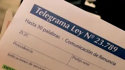 "Telegramas": la medida del gobierno de Javier Milei que afecta a los trabajadores "Telegramas": la medida del gobierno de Javier Milei que afecta a los trabajadores