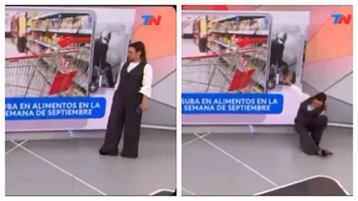 El fuerte accidente en vivo de una periodista de TN: qué le pasó El fuerte accidente en vivo de una periodista de TN: qué le pasó