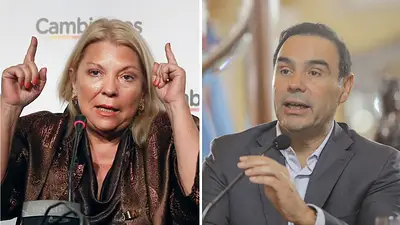 Elisa Carrió Gustavo Valdés Elisa Carrió Gustavo Valdés