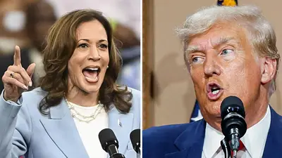 El primer debate cara a cara de Donald Trump y Kamala Harris El primer debate cara a cara de Donald Trump y Kamala Harris
