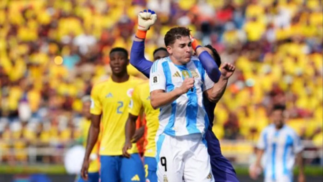 Argentina perdió con Colombia en Barranquilla 