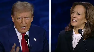 Donald Trump Kamala Harris Estados Unidos Debate Donald Trump Kamala Harris Estados Unidos Debate