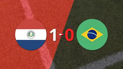 Paraguay le ganó 1-0 a Brasil Paraguay le ganó 1-0 a Brasil