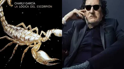 Tapa de La lógica del Escorpión y Charly García Tapa de La lógica del Escorpión y Charly García