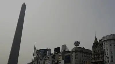Cielo nublado CABA. Cielo nublado CABA.