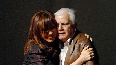 Fotografía de Antonio Cafiero y Cristina Kirchner Fotografía de Antonio Cafiero y Cristina Kirchner