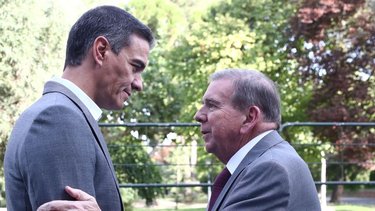 Sánchez recibe en Madrid al líder opositor venezolano González