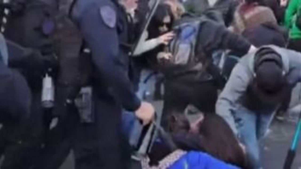 El video que desbarata la fake news del ataque con gas pimienta a la nena