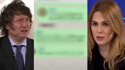 Qué pasó con los chats nuevos que se filtraron de Lilia Lemoine con su novio para llegar a Javier Milei antes de su candidatura. Qué pasó con los chats nuevos que se filtraron de Lilia Lemoine con su novio para llegar a Javier Milei antes de su candidatura.