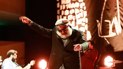 Macha y el Bloque Depresivo llegan al Teatro Gran Rex. Créditos: Hilda Pellerano Macha y el Bloque Depresivo llegan al Teatro Gran Rex. Créditos: Hilda Pellerano
