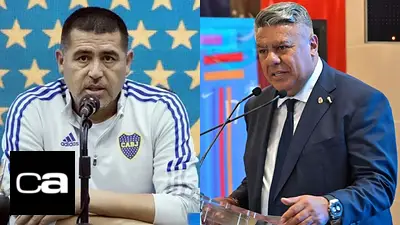 Boca Juniors, Juan Román Riquelme, Claudio Chiqui Tapia, AFA. Boca Juniors, Juan Román Riquelme, Claudio Chiqui Tapia, AFA.