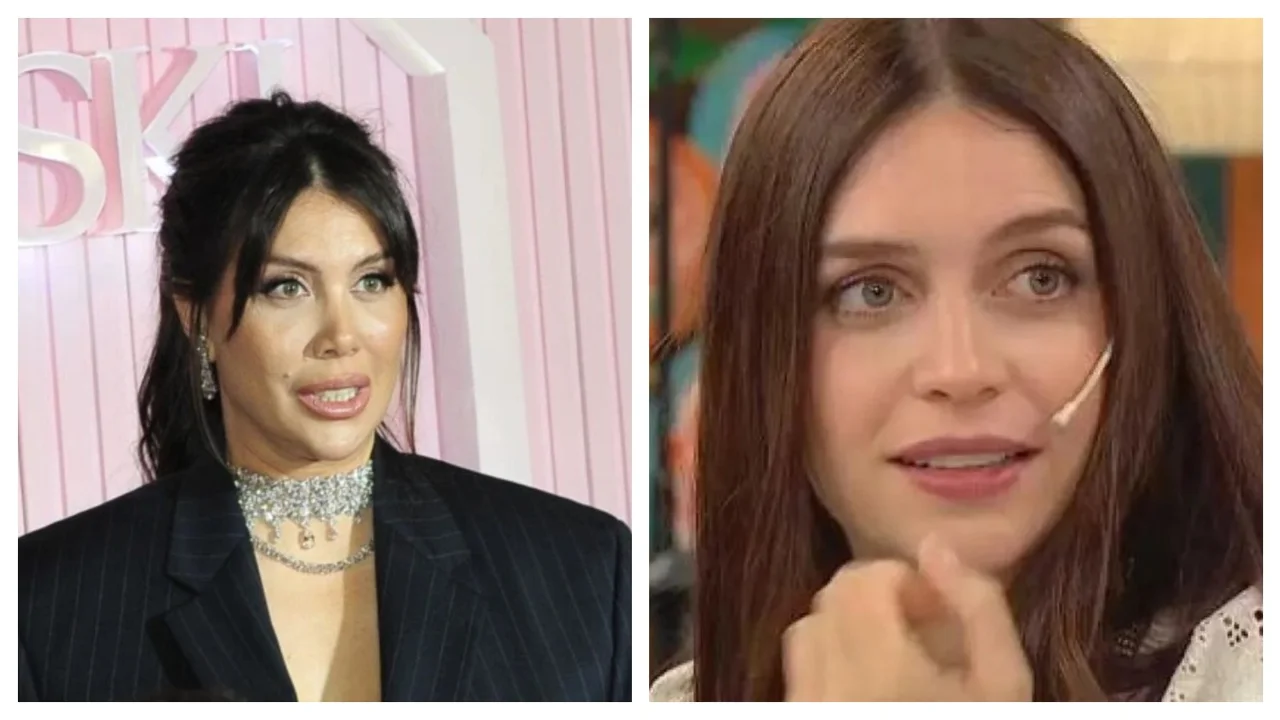 La escandalosa actitud de Wanda y Zaira Nara en un evento: "No me toques"
