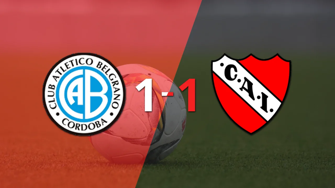 Belgrano e Independiente igualaron 1 a 1